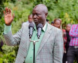 File image of Deputy President Rigathi Gachagua.